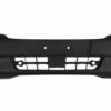 Paraurti Anteriore Nero Con Parkassist (2 Portasensori) Con Tappo Gancio Traino