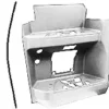Pedana Sinistra Cabina Stretta Alta Smalto Bianco Db9147