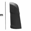 DEVIATORE LATERALE DESTRO ALTEZZA 97 CM