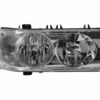 FARO DESTRO MANUALE-ELETTRICO FRECCIA BIANCA SENZA LAMPADINA (D2S-H1-PY21W-W5W) OMOLOGATO E9