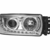 FARO DESTRO MANUALE CON CENTRALINA SENZA LAMPADINA (H7-H7-LED) OMOLOGATO E9