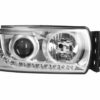 FARO DESTRO ELETTRICO SENZA MOTORE CON CENTRALINA SENZA LAMPADINA (H7-H7-LED) OMOLOGATO E9