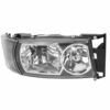 FARO DESTRO MANUALE XENO LUCE LED BASE NERA SENZA LAMPADINA (H4-LED) OMOLOGATO E9