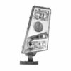 FARO SINISTRO ELETTRICO SENZA MOTORE CONNETTORE QUADRATO SENZA LAMPADINA (H7-PY21W-W5W) OMOLOGATO E9