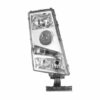 FARO DESTRO ELETTRICO SENZA MOTORE CONNETTORE QUADRATO SENZA LAMPADINA (H7-PY21W-W5W) OMOLOGATO E9