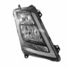 FARO DESTRO MANUALE BASE NERA SENZA LAMPADINA (H7-H1-PY21W-LED) OMOLOGATO E9