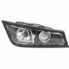 FARO FENDINEBBIA DESTRO BASE NERA CON LUCE SUPPLEMENTARE SENZA LAMPADINA (H3-H7) OMOLOGATO E9