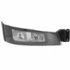 FARO FENDINEBBIA DESTRO BASE NERA CORNICE NERA CON LUCE PROFONDITA SENZA LAMPADINA (H7-H1) OMOLOGATO E9.