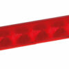 Illumi, luce ingombro a 9 Led, montaggio in superficie, 12/24V - Rosso - 2 funzioni