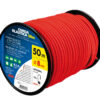 Corda elastica in bobina - Ø 8 mm - 50 m - Rosso