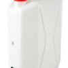 Tanica in polietilene con rubinetto in metallo - 25 L - Verticale