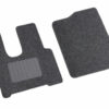 Set tappeti su misura in moquette - compatibile per  Mercedes Actros MP4 (09/11>09/19) no tunnel, sedile pass. pneumatico -  Mercedes Actros MP4 (09/11>09/19) no tunnel, sedile pass. pieghevole -  Mercedes Antos (09/12>) no tunnel -  Mercedes Actros MP5 (10/19>) no tunnel, sedile pass. pneumatico -  Mercedes Actros MP5 (10/19>) no tunnel, sedile pass. pieghevole