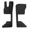 Coppia tappeti in Skeentex - Nero - compatibile per Daf XG (06/21>) sedile pass. pneumatico - Daf XG+ (06/21>) sedile pass. pneumatico