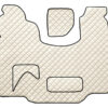 Tappeto centrale in Skeentex - Panna - compatibile per Scania G Serie 5 (03/04>08/09) automatico - Scania G Serie 6 (09/09>08/13) automatico - Scania G Serie 6 - Streamline (09/13>12/17) automatico