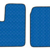 Coppia tappeti in Skeentex - Blu - compatibile per Man TGA (03/99>05/10) cabina larga