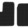 Coppia tappeti in Skeentex - Nero - compatibile per Man TGA (03/99>05/10) cabina larga