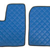 Coppia tappeti in Skeentex - Blu - compatibile per Man TGX (09/07>12/16) automatico, manuale, 1 cassetto, 2 cassetti