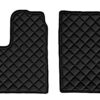 Coppia tappeti in Skeentex - Nero - compatibile per Man TGX (07/20>)  - Man TGX (01/17>06/20) automatico, manuale, 1 cassetto, 2 cassetti