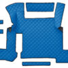 Tappeto centrale in Skeentex - Blu - compatibile per Man TGX (01/17>06/20) automatico, 1 cassetto