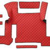 Tappeto centrale in Skeentex - Rosso - compatibile per Man TGX (01/17>06/20) automatico, 1 cassetto