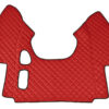 Tappeto centrale in Skeentex - Rosso - compatibile per Daf XF 95 (11/01>12/07) manuale