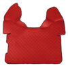 Tappeto centrale in Skeentex - Rosso - compatibile per Daf XF 105 (02/04>12/14) automatico, con Webasto - Daf XF 106 (10/12>05/21) automatico, con Webasto