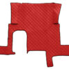 Tappeto centrale in Skeentex - Rosso - compatibile per Man TGX (09/07>12/16) automatico, 1 cassetto