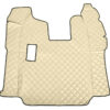 Tappeto centrale in Skeentex - Panna - compatibile per Scania R Serie 6 (09/09>08/13) manuale, sedile pass. pneumatico - Scania R Serie 6 - Streamline (09/13>12/17) manuale, sedili Recaro, sedile pass. pieghevole, sedile pass. pneumatico