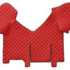 Tappeto centrale in Skeentex - Rosso - compatibile per Iveco Stralis (08/02>12/12) automatico, cabina larga, frigo scorrevole - Iveco Stralis (07/12>12/19) automatico, cabina larga, frigo scorrevole - Iveco Stralis Hi-Way (07/12>08/16) automatico, cabina larga, frigo scorrevole - Iveco Stralis XP (09/16>12/19) automatico, cabina larga, frigo scorrevole