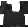 Tappeto unico in Skeentex - Nero - compatibile per Scania S Serie 7 - New Generation (11/16>) no tunnel, sedile pass. pneumatico
