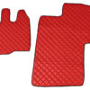 Tappeto unico in Skeentex - Rosso - compatibile per Renault Magnum (01/01>06/13) manuale