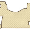 Tappeto unico in Skeentex - Panna - compatibile per Mercedes Actros MP2 (04/03>12/08) no tunnel, sedile fisso - Mercedes Actros MP3 (06/08>12/13) no tunnel, sedile fisso