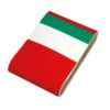 Sticky Maxi-Flag, fascia autoadesiva tricolore Italia - 100x10 cm