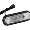 Luce ingombro a 3 Led, montaggio ad incasso, 9/32V - Verde