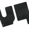Coppia tappeti su misura in Eco Gomma per camion - compatibile per  Renault K (06/13>12/21) -  Renault T (06/13>12/21) -  Renault C (06/13>) cabina 2,5m -  Renault K (01/22>) -  Renault T (01/22>) -  Renault T High (06/13>)