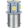 24/28V Led Series - 8 SMD x 1 chip - (P21W) - BA15s - 20 pz  - Scatola - Bianco - Doppia polarità