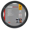 GT-Sport, coprivolante in Skeentex - M - Ø 44/46 cm - Nero/Argento