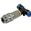 T-1, connettore aria ad attacco rapido, Ø 6 mm