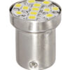 24/28V Led Series - 12 Smd x 1 chip - (R5W) - BA15s - 1 pz  - D/Blister - Bianco - Doppia polarità