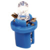 24V Lampada cruscotto 1 Led - B8,5d - 2 pz  - D/Blister - Bianco