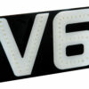 Emblema luminoso, 24V - V6