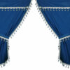 Premiere, set tende in microfibra per camion - Blu