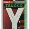 Spell-It Led, 90 mm, 24V - Verde - Y