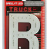 Spell-It Led, 90 mm, 24V - Rosso - R