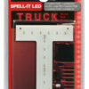 Spell-It Led, 90 mm, 24V - Rosso - T