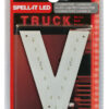 Spell-It Led, 90 mm, 24V - Rosso - V