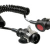 Cavo a spirale ISO 7638-1 EBS / ABS ADR, 7 poli